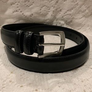 NWOT Men’s Black Leather Belt